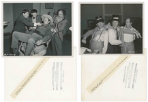 Lot of Twenty 10 x 8 Glossy Photos From Nine Different Three Stooges Films, Complete List List Online at NateDSanders.com -- Very Good Condition